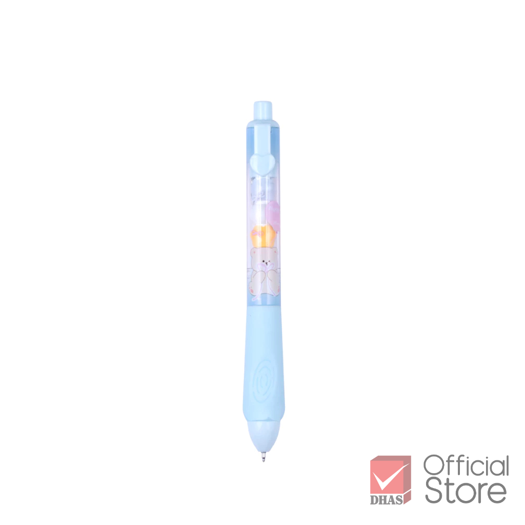 Quantum ปากกาเจล หมีรูรุ RURU BEAR ขนาด 0.5 มม. หมึกสีน้ำเงิน (จำนวน 1 ด้าม) — صورة 7