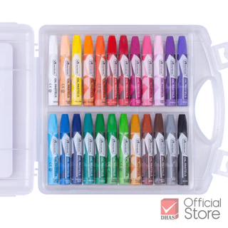 Master Art สีชอล์ก สีชอล์กน้ำมัน OIL PASTEL 12 สี และ 24 สี (แท่งใหญ่พิเศษ ) จำนวน 1 กล่อง