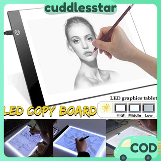A4 A5 copy table การป้องกันดวงตา Drawing Copy Board การป้องกันดวงต LED กระดานวาดภาพ หรี่แสงได้ 3 ระดับ ใช้ไฟจากUSB