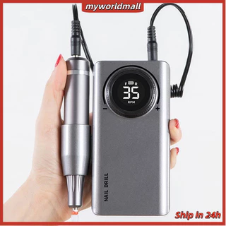 ‼️พร้อมส่ง เครื่องเจียรเล็บ ตะไบไฟฟ้า 35000 RPM เครื่องเจียเล็บ มีแบตเตอรี่ในตัว อุปกรณ์ทำเล็บ
