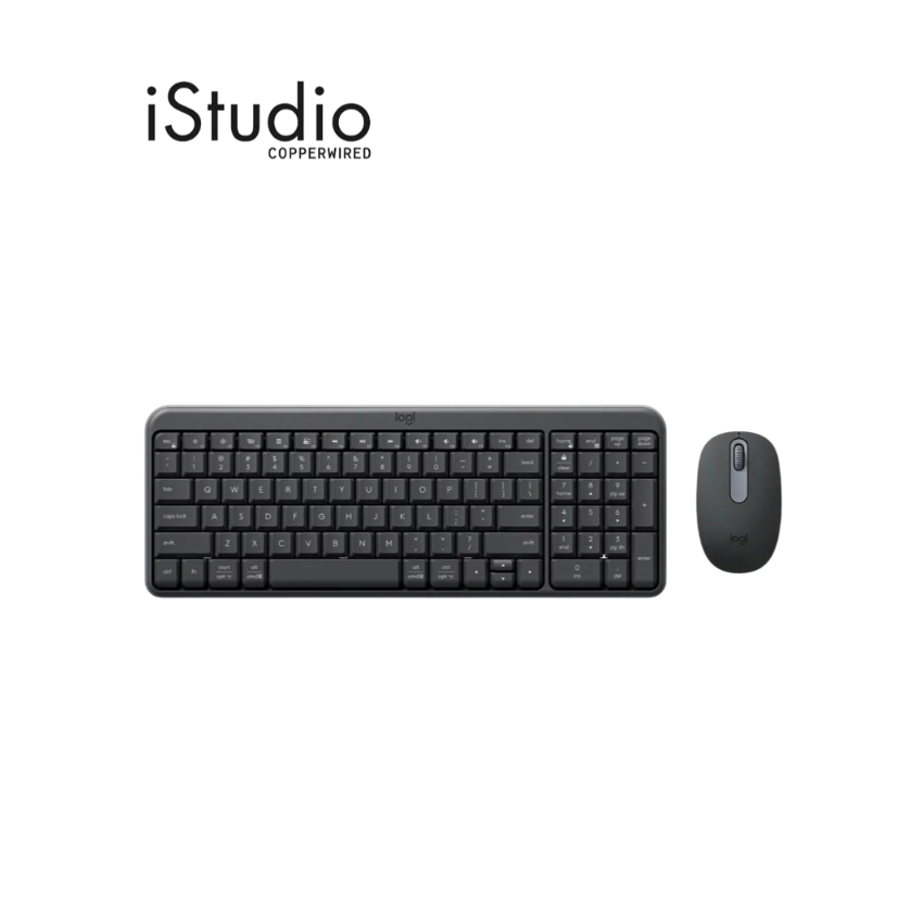 LOGITECH คีย์บอร์ด MK250 Compact Bluetooth Wireless Combo I iStudio by copperwired