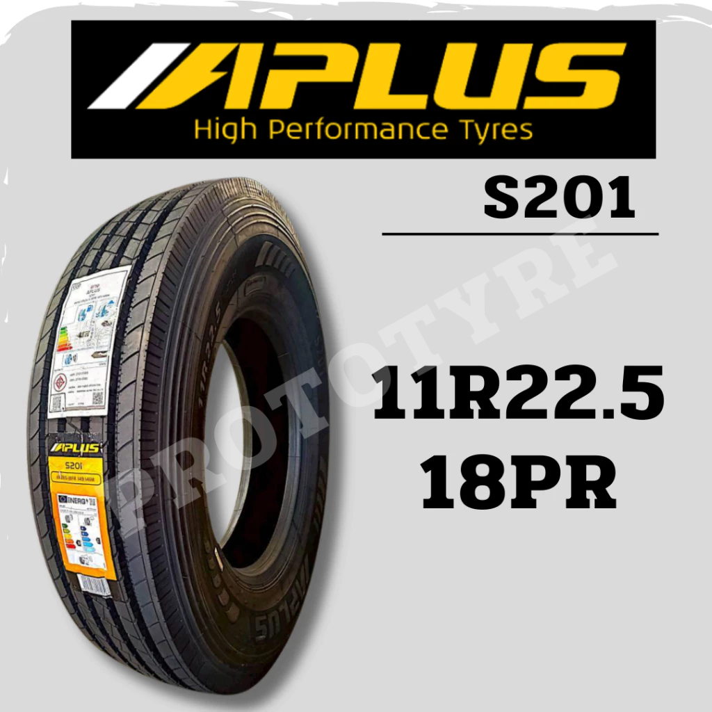 ยางรถบรรทุกเรเดียล 11R22.5 18PR ยี่ห้อ APLUS รุ่น S201