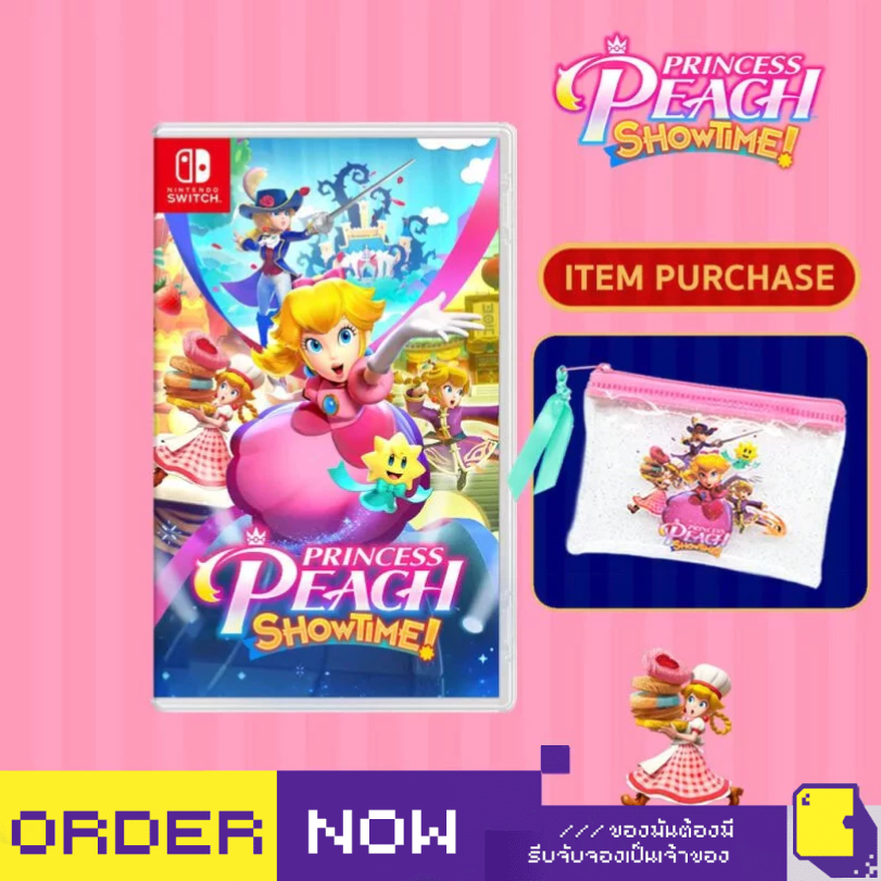[+..••] พร้อมส่ง | NSW PRINCESS PEACH SHOWTIME! (เกม Nintendo Switch™ 🎮)