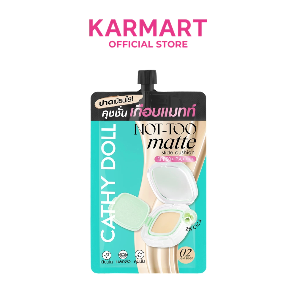 Cathy Doll นอตทูแมทท์สไลด์คุชชั่น เอสพีเอฟ50+ พีเอ++++ 6g