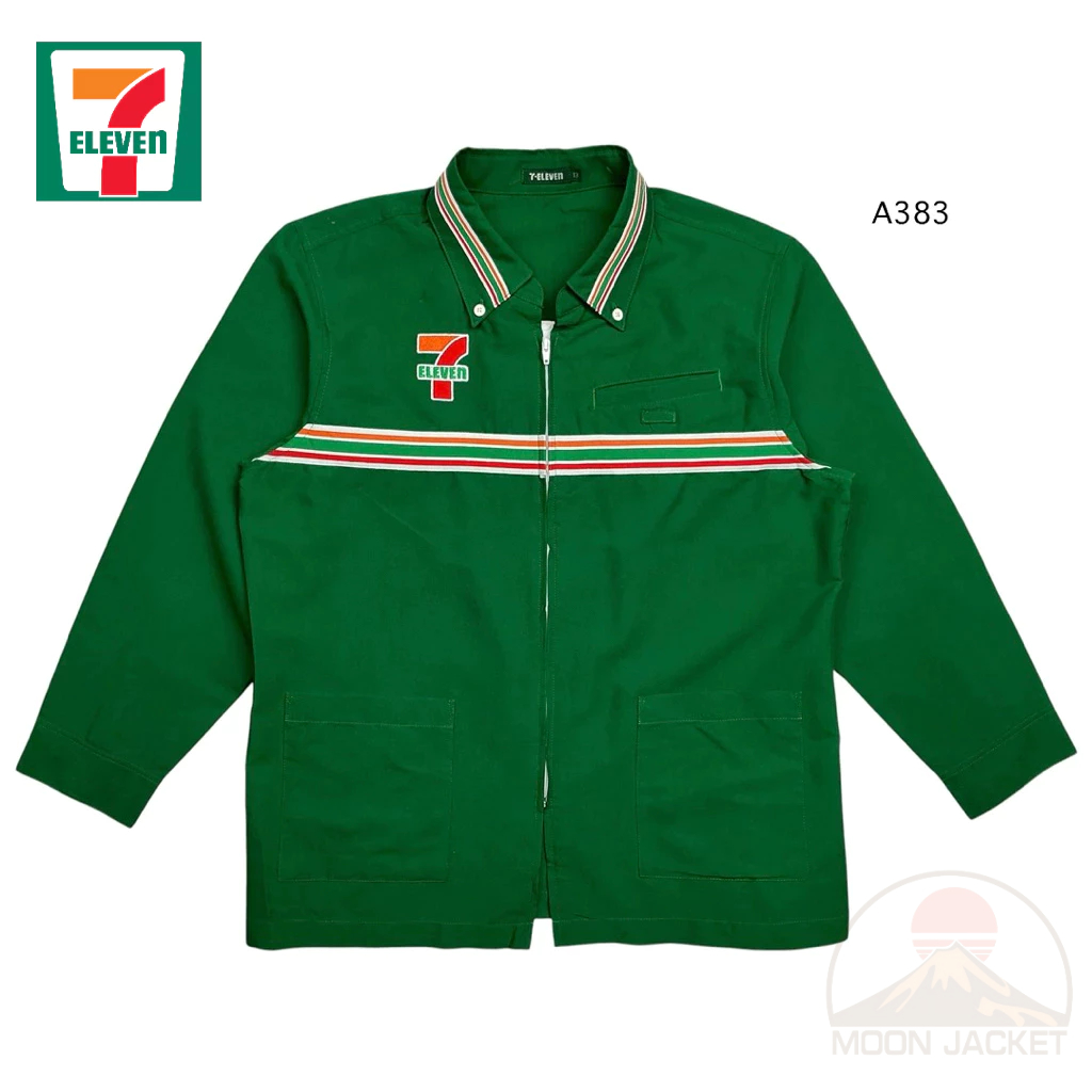 เสื้อเชิ้ต แจ็คเก็ต Seven Eleven Japan Size M