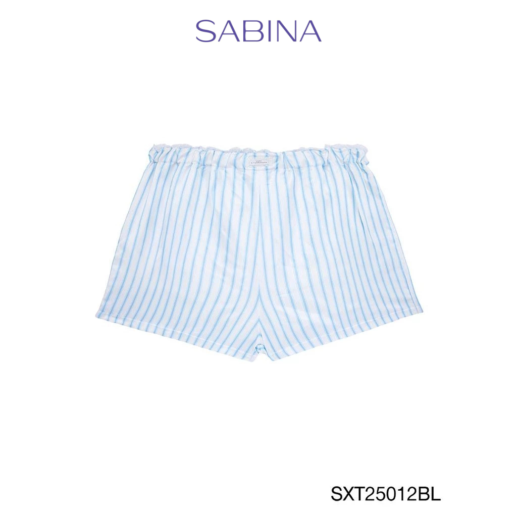 Sabina Club Dimanche กางเกงขาสั้น รหัส SXT25012BL - สีฟ้า