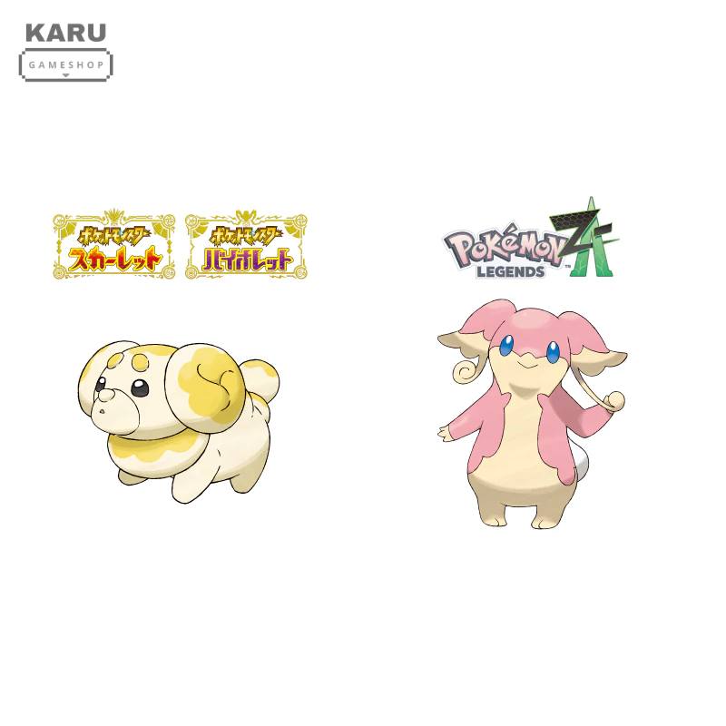 [พร้อมส่ง] มือ1 โค้ด Pokemon Event Fidough : Pokemon Scarlet & Violet / Audino : Pokemon Legends Z-A