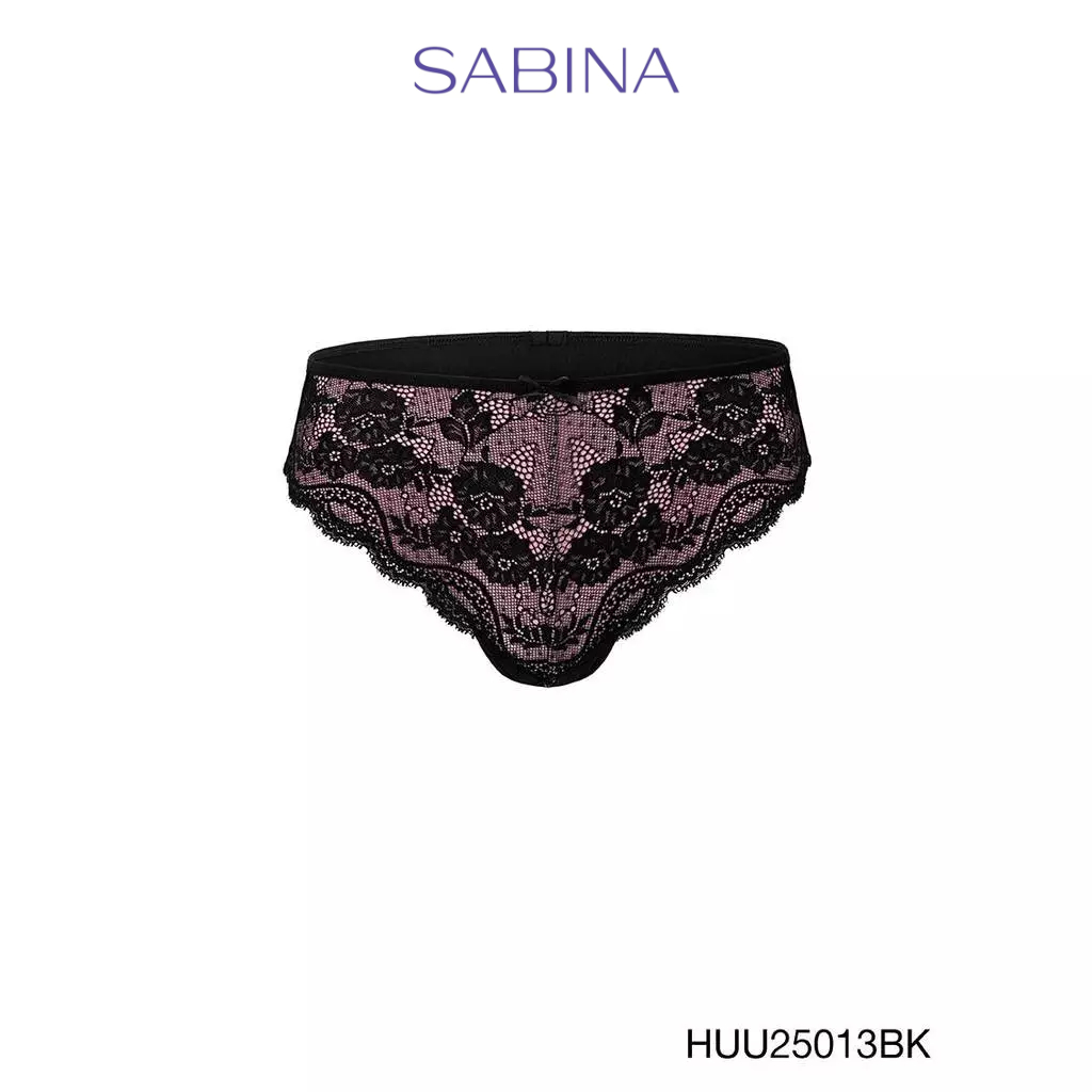 Sabina Habpy Pretty Perfect  กางเกงในทรงบิกินี่ รหัส HUU25013BK - สีดำ