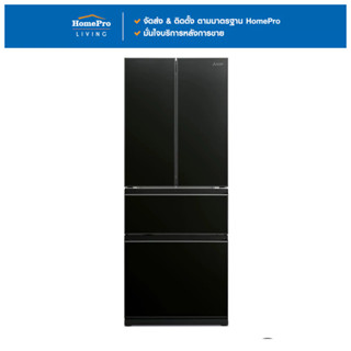 MITSUBISHI ตู้เย็น MULTI DOOR MR-LX50EY-GBK 15.6 คิว กระจกดำ…