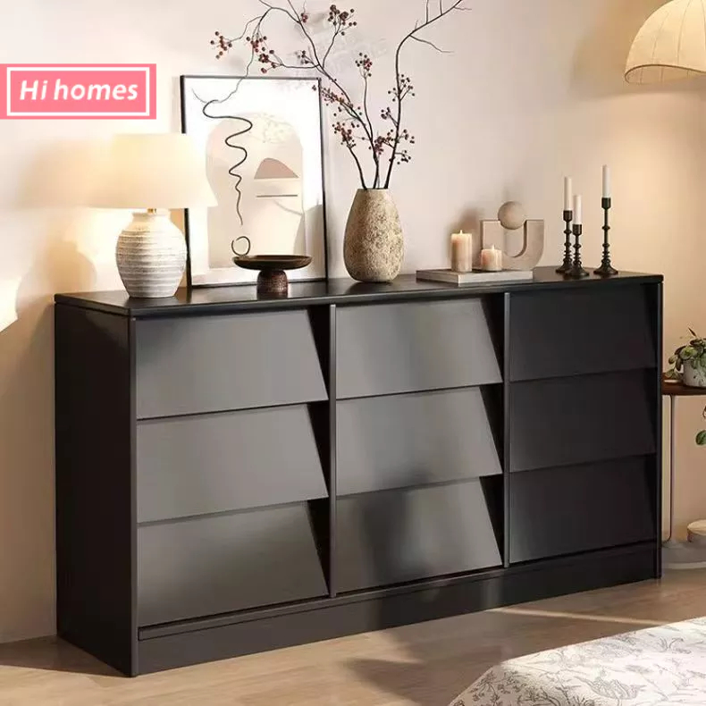 Hi homes-ตู้วางทีวีบ้านสไตล์เรโทร ตู้เก็บของอเนกประสงค์