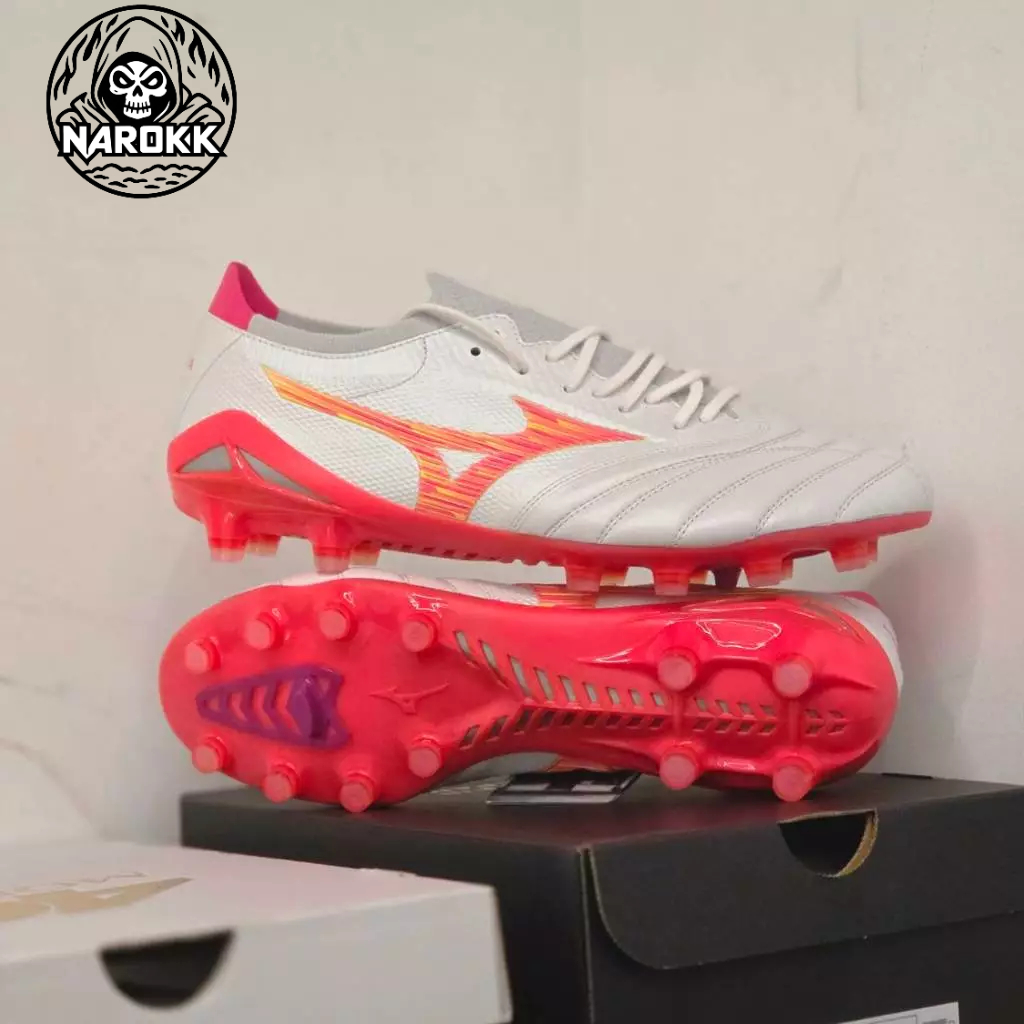 MORELIA NEO BETA IV JAPAN สีขาวชมพู ของแท้100% (เบต้า)