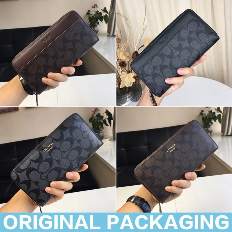Long Wallet 75000 74597 กระเป๋าสตางค์ใบยาว กระเป๋าเงินผู้ชาย กระเป๋าตังค์ Y66U31E9