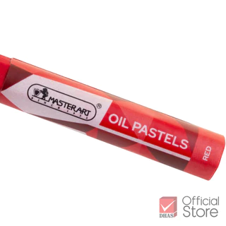 Master Art สีชอล์ก สีชอล์กน้ำมัน OIL PASTEL 12 สี และ 24 สี (แท่งใหญ่พิเศษ ) จำนวน 1 กล่อง