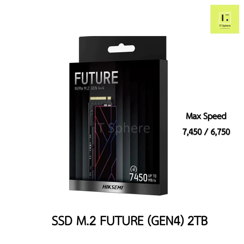 SSD Hiksemi Future 2TB GEN4 NVMe M.2 (SSD HIKSEMI FUTURE M.2 PCIe 2048GB) Compatible for PS5