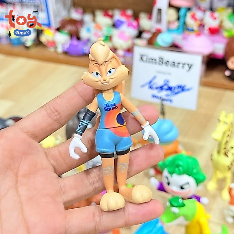 (พร้อมส่ง) LOLA BUNNY SPACE JAM TUNE SQUAD LOONEY TUNES 4” FIGURE PVC TOY