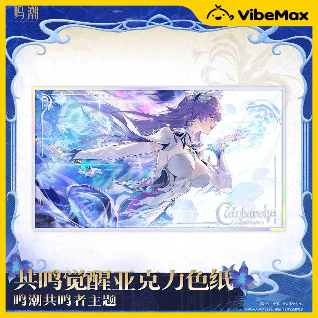 [✨NEW⚡พร้อมส่ง] Wuthering Waves สแตนดี้อะคริลิค การ์ดอะคริลิก WUWA Official Merch Cantarella Standee