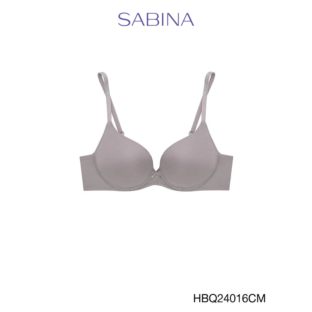 Sabina Habpy Twenty Five Level 2 เสื้อชั้นใน  มีโครง รหัส HBQ24016CM - สีช็อคโกแลต