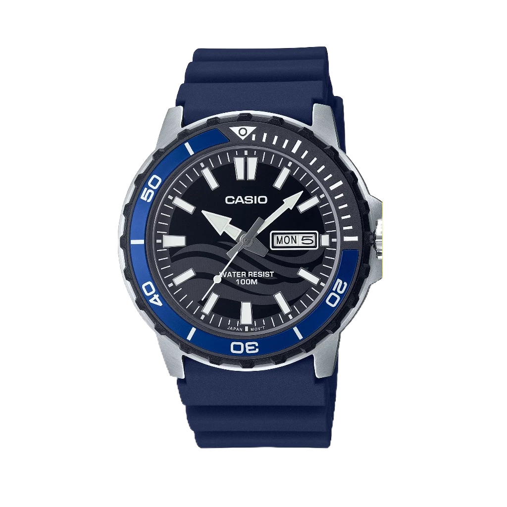 Casio นาฬิกาข้อมือผู้ชาย รุ่น MTD-125-2AVDF Sporty Men's Watch Quartz