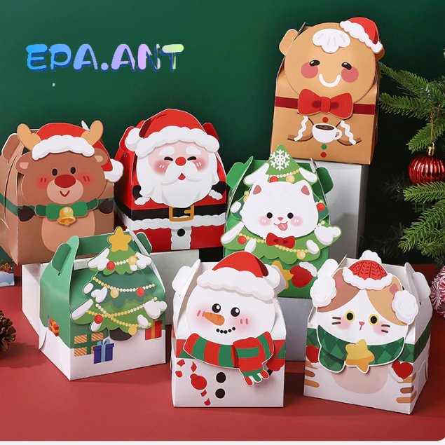 ✅5กล่อง✅ รุ่นใหม่ กล่องหูจับหัวตุ๊กตา ขนาด12*10*16ซม.