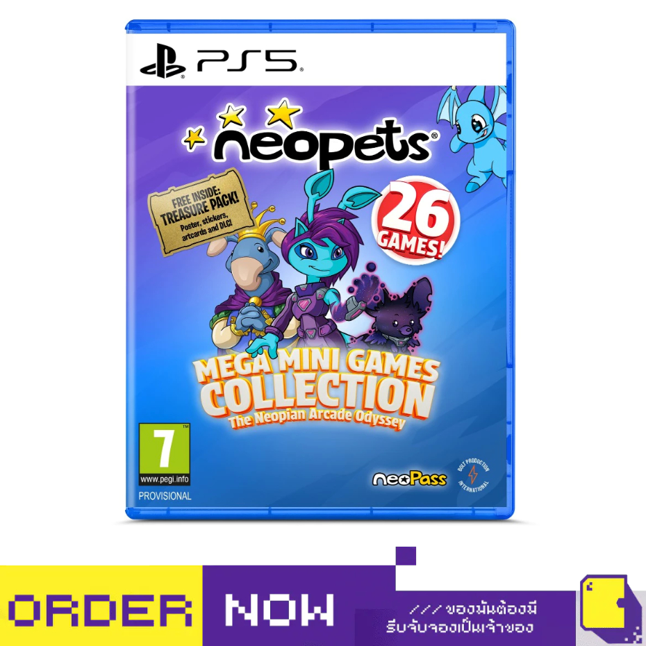 [+..••] PRE-ORDER | PS5 NEOPETS - MEGA MINI GAMES COLLECTION (เกม PlayStation 5™🎮 วางจำหน่าย 2026-03