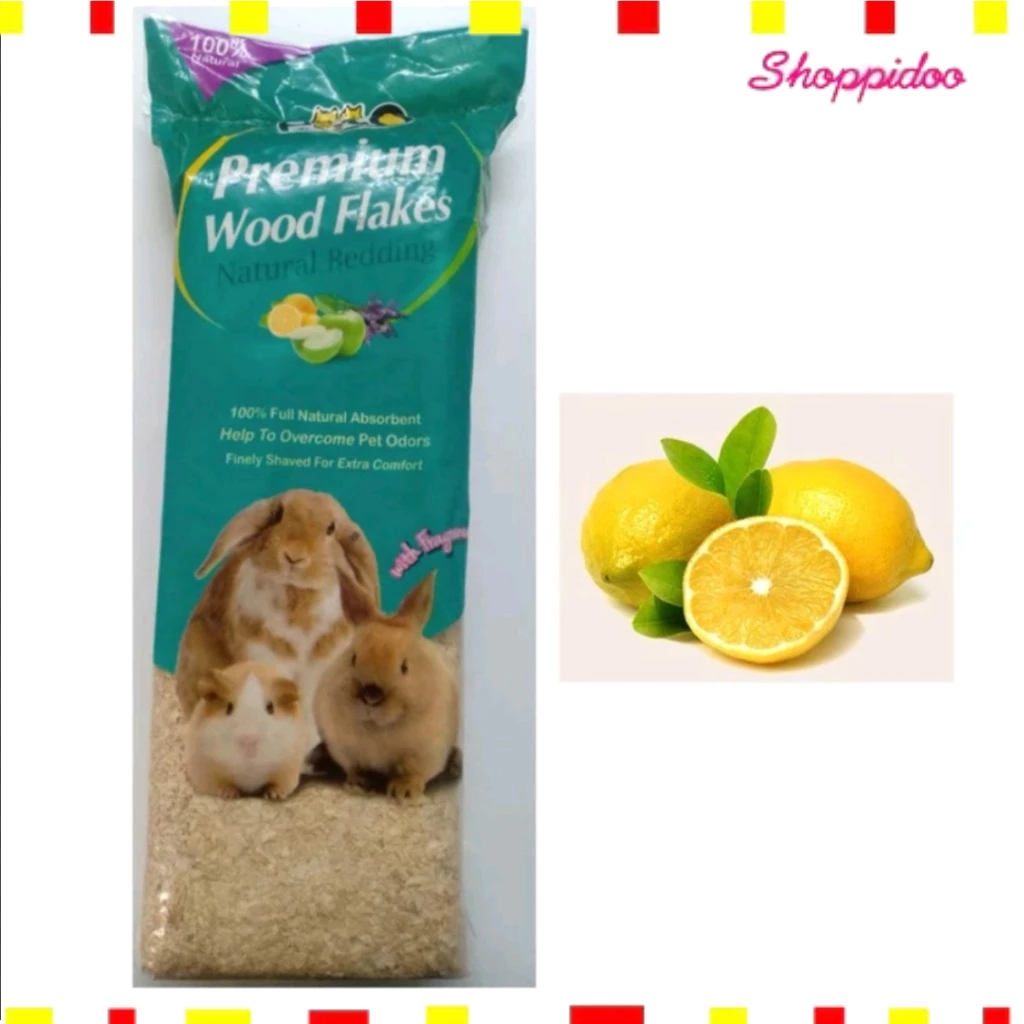 [PET8]  ขี้เลื่อย สัตว์เลี้ยง สำหรับ ปู รองกรง 1กก. มีกลิ่นหอม  Premium Wood Flakes ราคา ถูกที่สุด ดีลบีเคเค แกลเลอรีภาพที่ 3