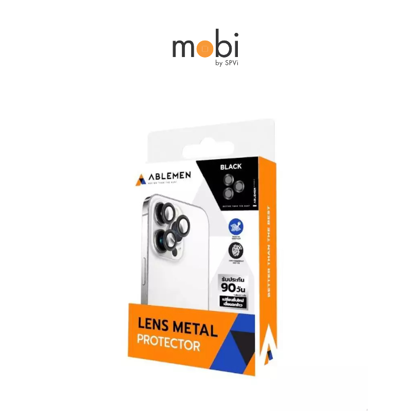 Ablemen Lens Metal Protector ฟิล์มเลนส์กล้อง iPhone 16 /16 PLUS