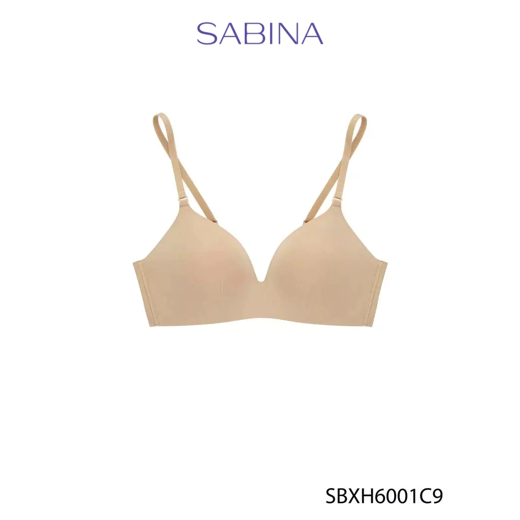 Sabina Soft Doomm Level 3 เสื้อชั้นใน ไร้ตะเข็บ ไร้โครง รหัส SBXH6001