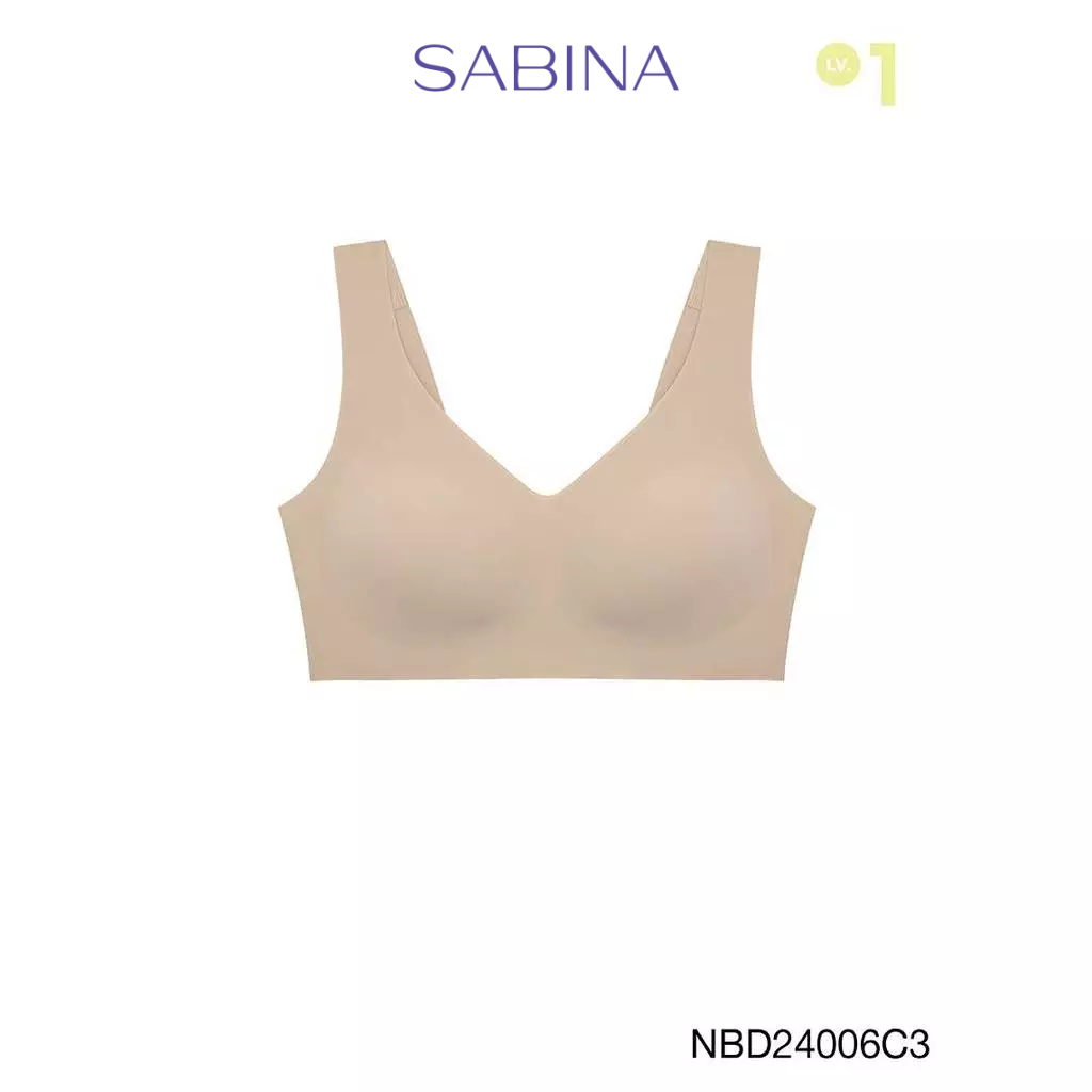 [Online Exclusive]  Sabina Perfect Bra Level 1 เสื้อชั้นใน ไร้ตะเข็บ ไร้โครง รหัส NBD24006 ราคา ถูกที่สุด ดีลบีเคเค แกลเลอรีภาพที่ 2