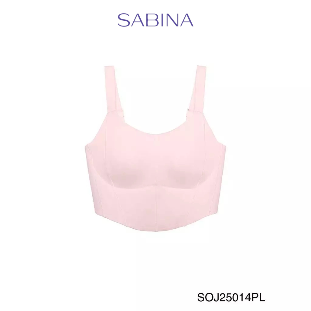 เสื้อออกกำลังกายคอเซ็ท รหัส SOJ25014PL - สีชมพูอ่อน