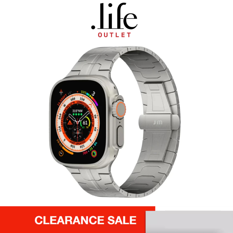 Just Mobile สายนาฬิกา Watch Band with Premium Grade 2 Titanium for AP Watch by Dotlife Copperwired