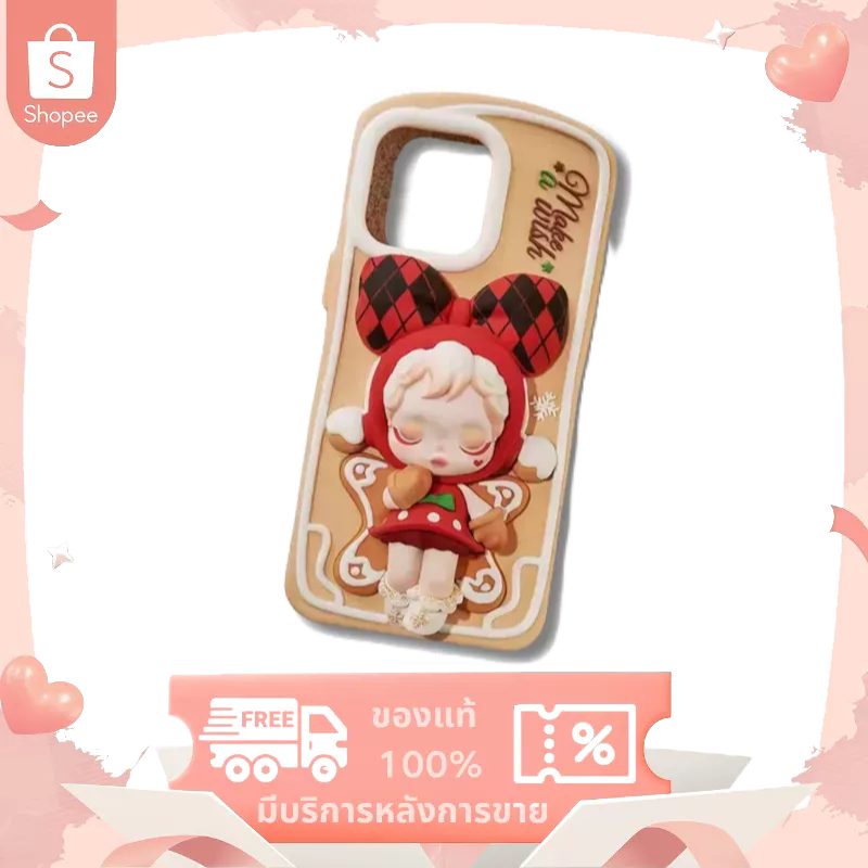 POP MART SKULLPANDA เคส iPhone Wishing Time (ของแท้ 100%)