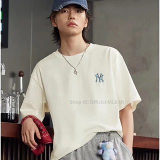เสื้อยืดโอเวอร์ไซส์ เสื้อยืดผู้หญิง/ผู้ชาย MᵧLบีBเสื้อยืด คอตตอน 100%-Cotton 100% สกรีนลายแบรนด์ ใส่สบายทุกวัน