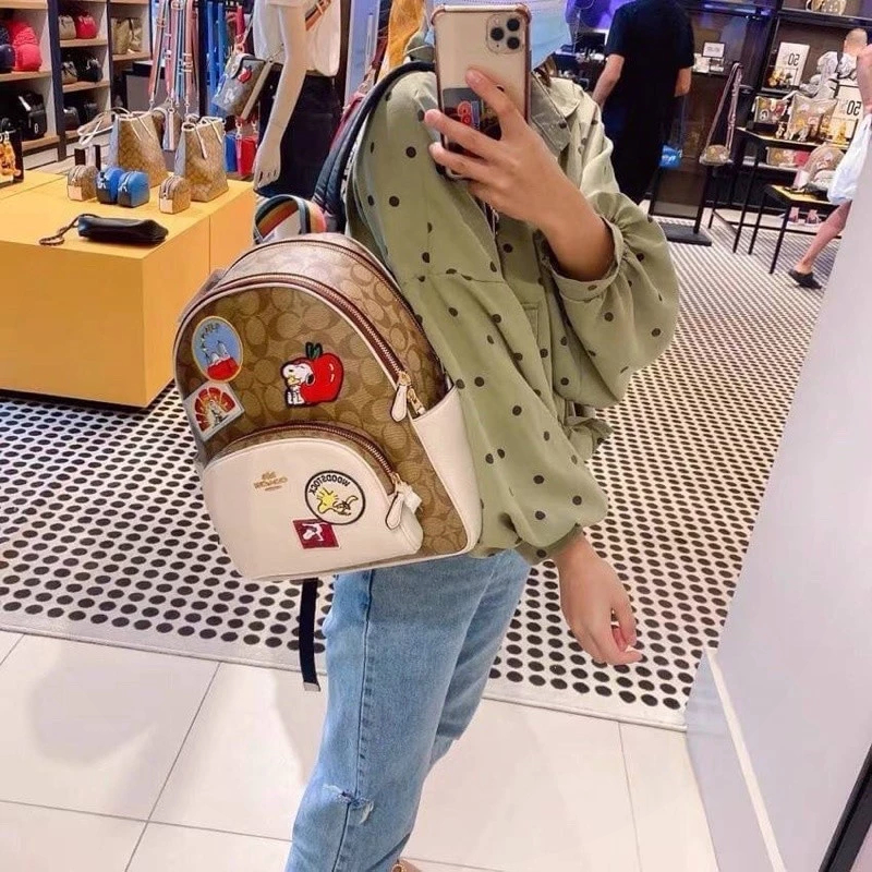 Backpack C4115 กระเป๋าผู้หญิง กระเป๋าสะพายข้าง หลายช่อง พกพาสะดวก ไปเที่ยว