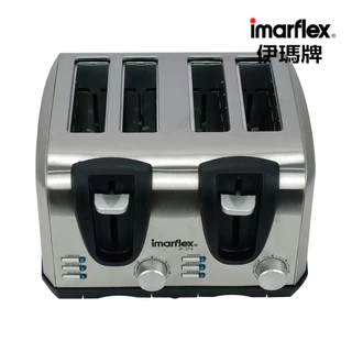 IMARFLEX_29 เครื่องปิ้งขนมปัง 4 แผ่น สแตนเลส IF-374