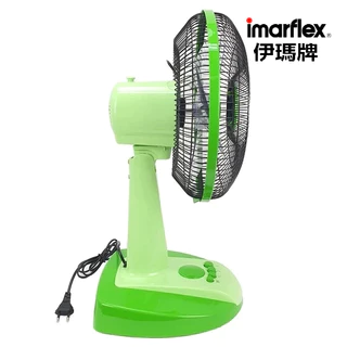 IMARFLEX_1 พัดลม ตั้งโต๊ะ สีทูโทน 12 นิ้ว IF-962X