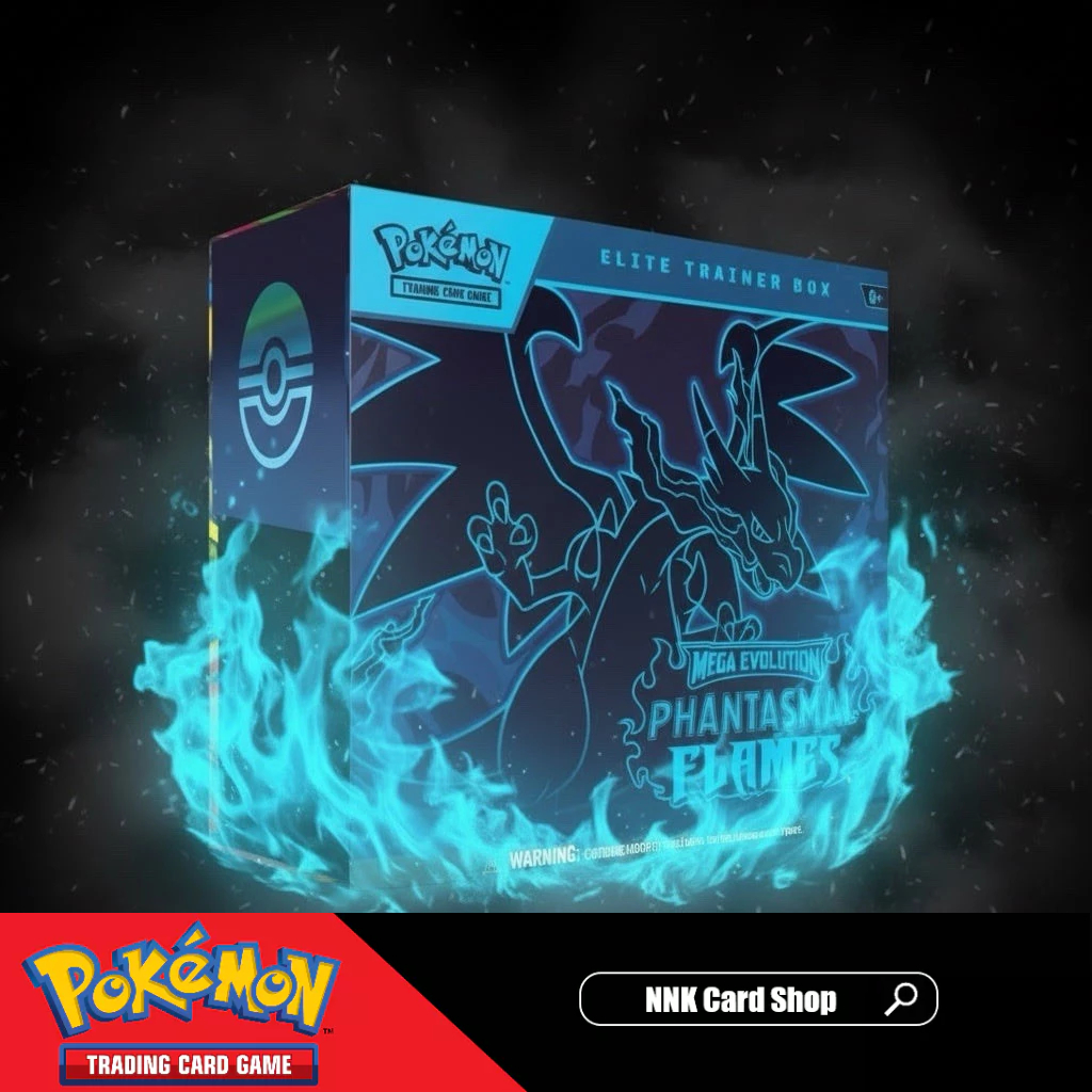 [พร้อมส่ง/ส่งด่วน] [Pokemon EN] x1กล่อง ME02 : MEGA Phantasmal Flames ETB (Elite Trainer Box)