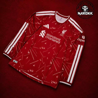 LIVERPOOL 2026/2027 HOME PLAYER LONG SLEEVE JERSEY เกรดเพเยอร์แขนยาว ของแท้100%