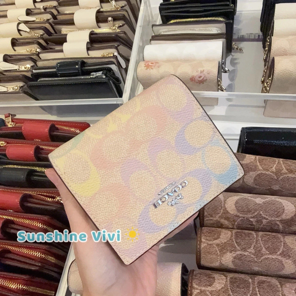 Small Wallet-CW789 CEC37 CDD11 กระเป๋าสตางค์ใบเล็ก กระเป๋าสตางค์ ผู้หญิง ช่องซิป ตัวล็อกแบบกด