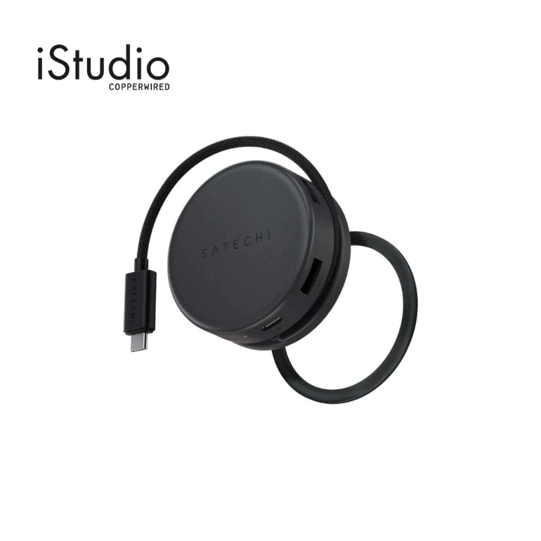 Satechi อะแดปเตอร์มัลติพอร์ต OntheGo 7 in 1 - Space Black | iStudio by Copperwired