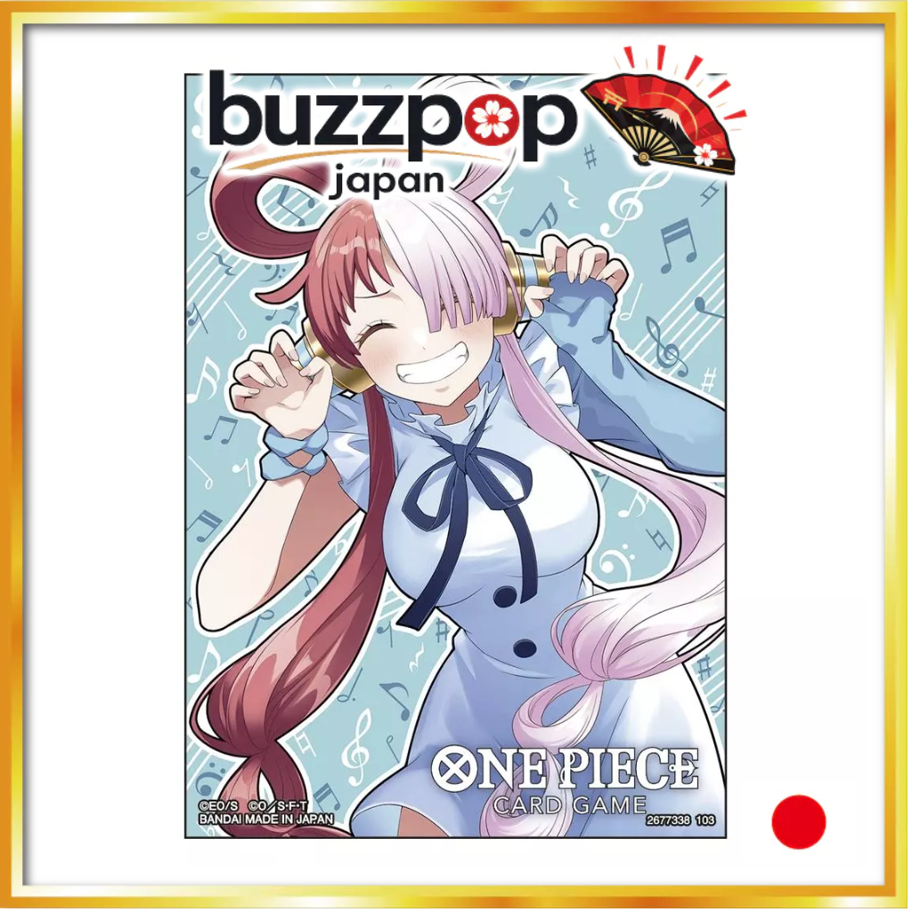 BANDAI ONE PIECE Card Game Official Card Sleeve 3 Uta