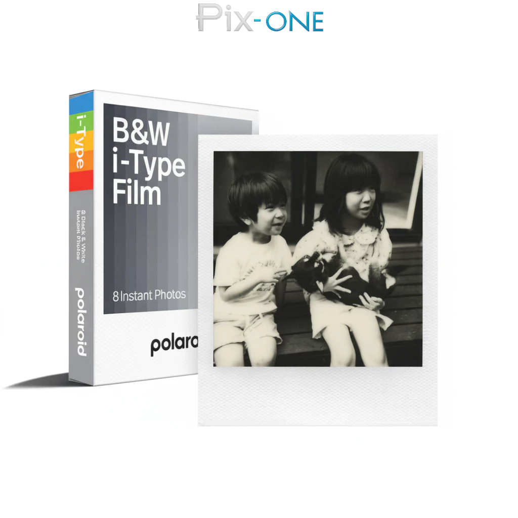 Polaroid B&W i-Type Film (ฟิล์มขาว-ดำ)