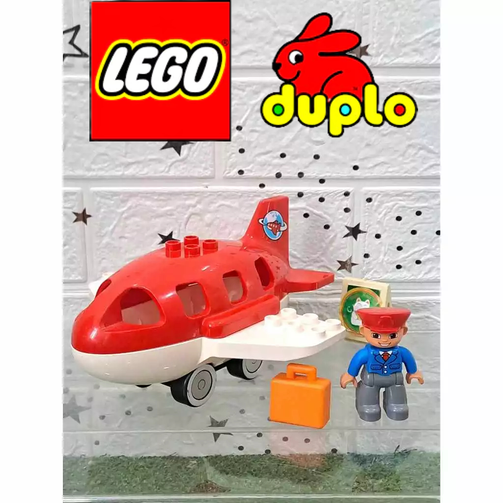 Lot2.เลโก้ Lego duplo Airport 10590มือสองของแท้ 💯คะ มีตามภาพเข็นเล่นได้ไม่มีกล่องเดิมคะ