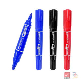 (แพ็ค 12) Elephant ตราช้าง ปากกา ปากกาเคมี 2 หัว รุ่น OZONE …