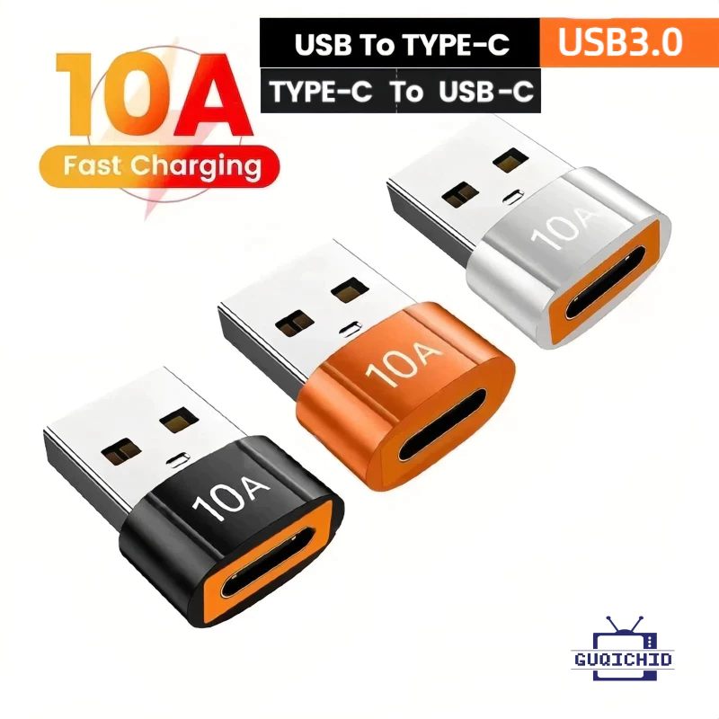 หัวแปลง Type C อะแดปเตอร์ USB เป็น Type-C อะแดปเตอร์ส่งสัญญาณความเร็วสูง อะแดปเตอร์ชาร์จอย่างรวดเร็ว