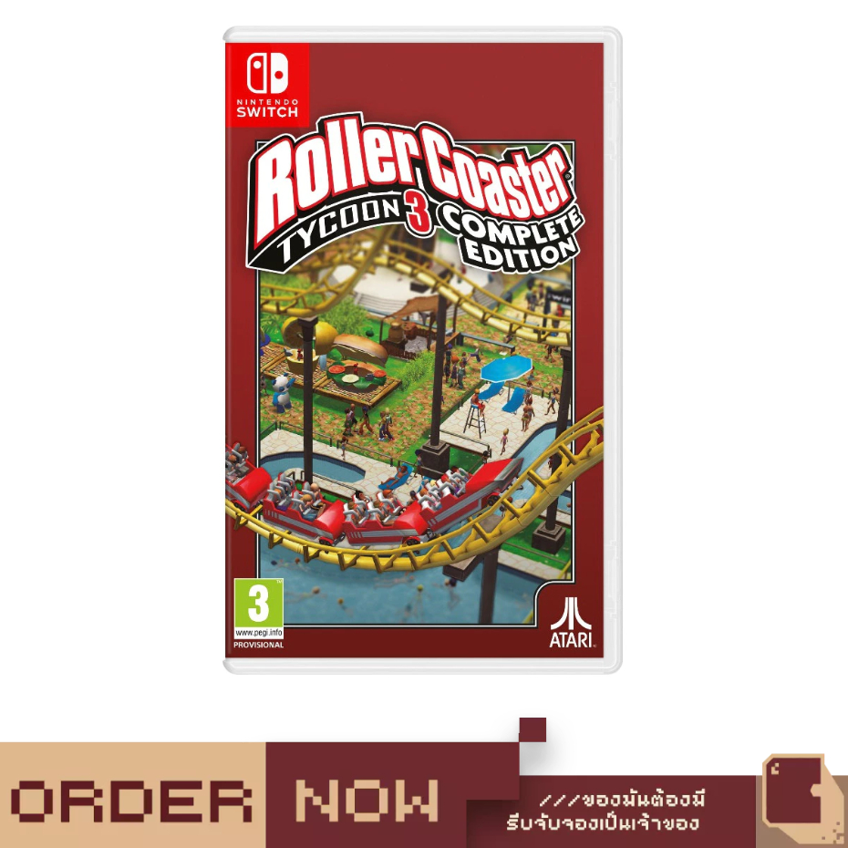 Nintendo Switch™ NSW RollerCoaster Tycoon 3 [Complete Edition] [bY ClaSsIC GaME]