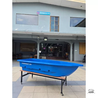 *ถูกที่สุด* เรือพลาสติก Handy Boat 224 สำหรับ 1-2 คน แถมฟรี ไม้พาย1อัน! เรือตกปลา เรือน้ำท่วม