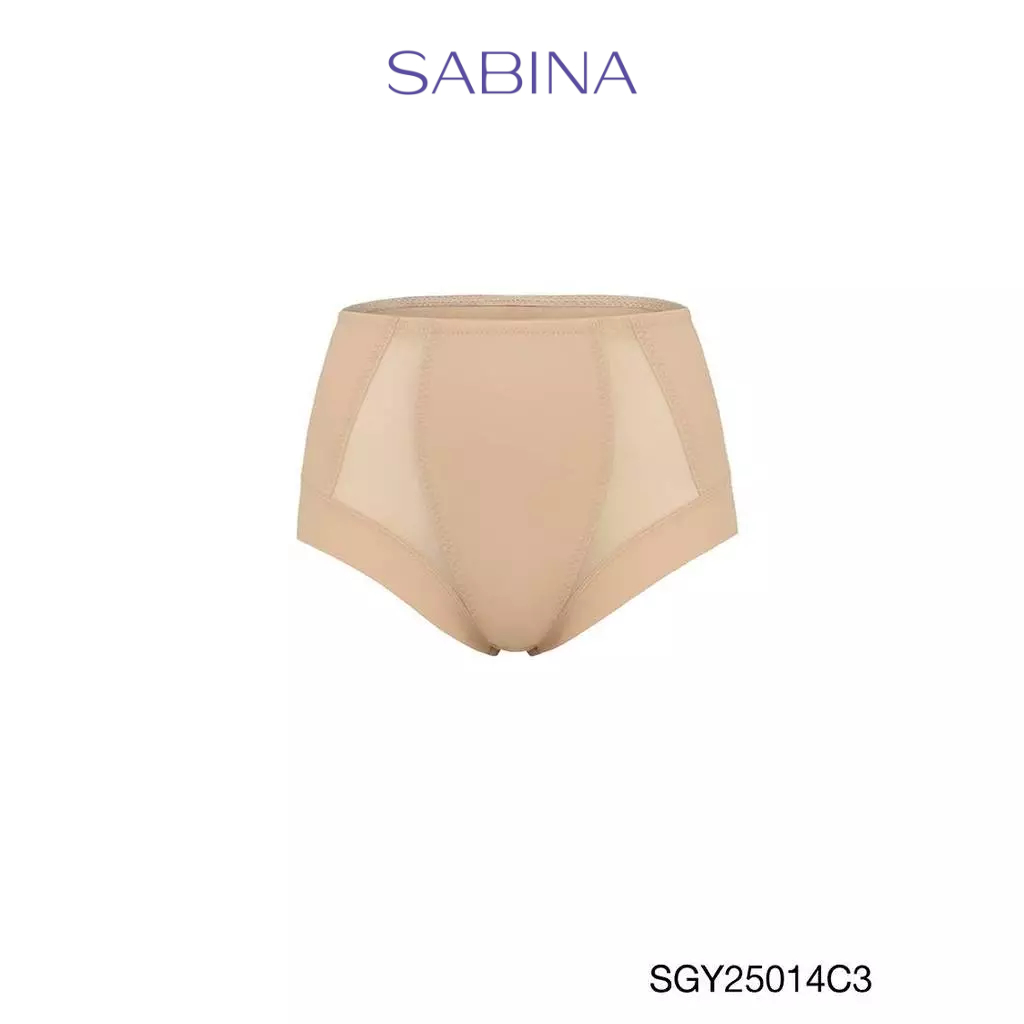 Sabina กางเกงกระชับสัดส่วนเอวสูง Medium Support รหัส SGY25014C3 - สีเนื้อเข้ม