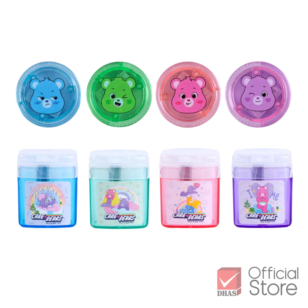 Master Art กบเหลา กบเหลาดินสอ แคร์แบร์ พาสเทล คละสี จำนวน 1 ชิ้น