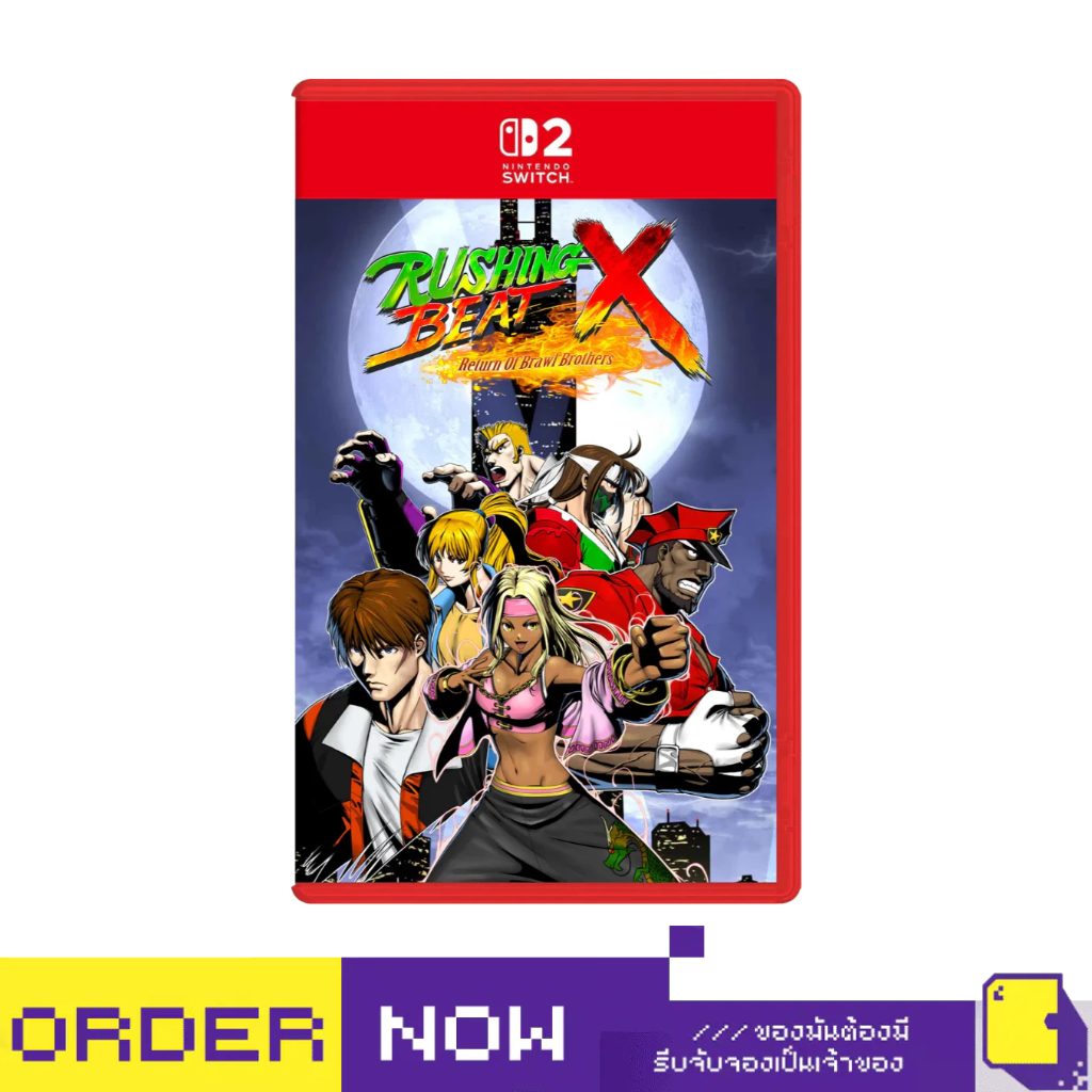 [+..••] พร้อมส่ง  | NS2 RUSHING BEAT X: RETURN OF BRAWL BROTHERS (เกม Nintendo Switch™🎮 )