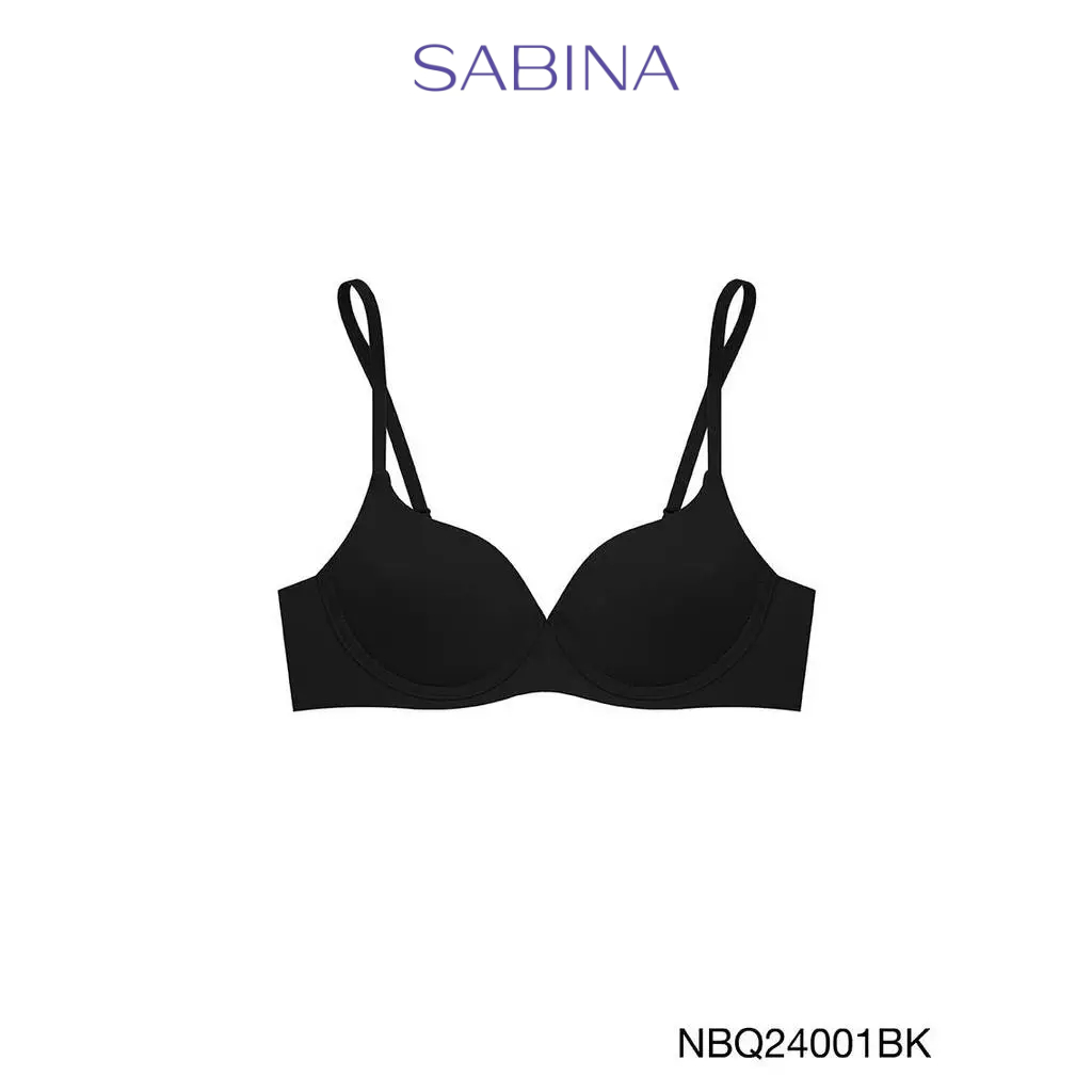 [Online Exclusive]  Sabina Twenty Five Level 2 เสื้อชั้นใน ไร้ตะเข็บ  มีโครง รหัส NBQ24001
